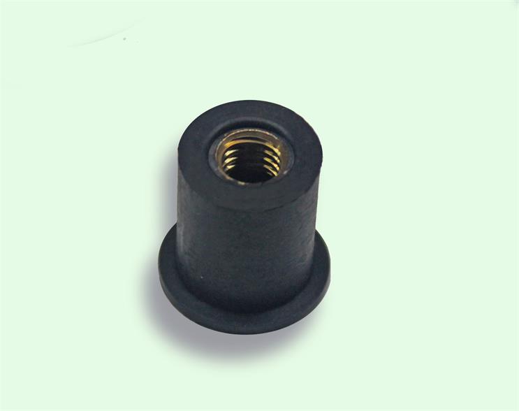 Rubber metal parts