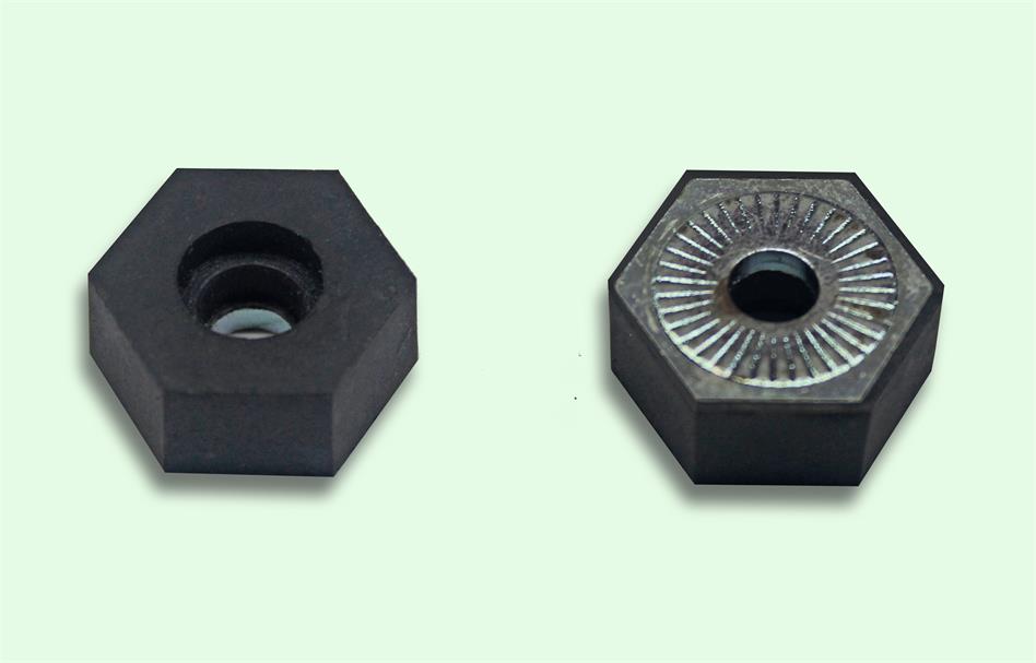 Rubber metal products