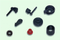 Irregular products of rubber parts