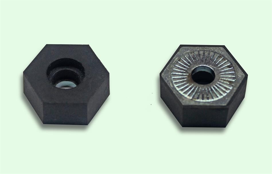 Rubber metal products